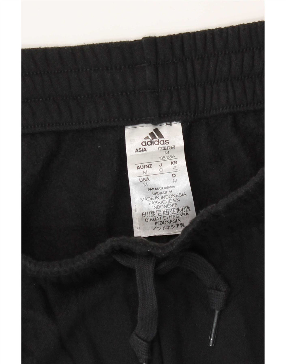 Adidas Herre træningsdragt Bukser Medium Sort Bomuld