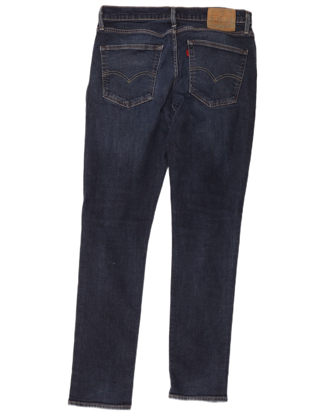 Levi's Herre 511 Slim Jeans W36 L34 Marineblå Bomuld