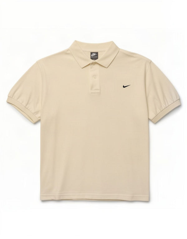 Nike Polo skjorte til mænd UK 42/44 Stor hvid bomuld