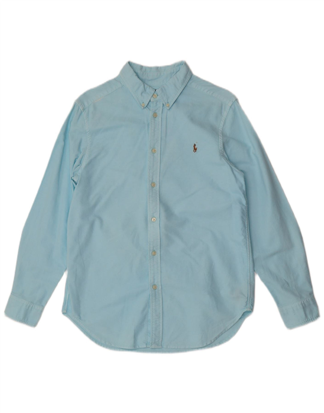 Ralph Lauren drengeskjorte 14-15 år stor blå bomuld