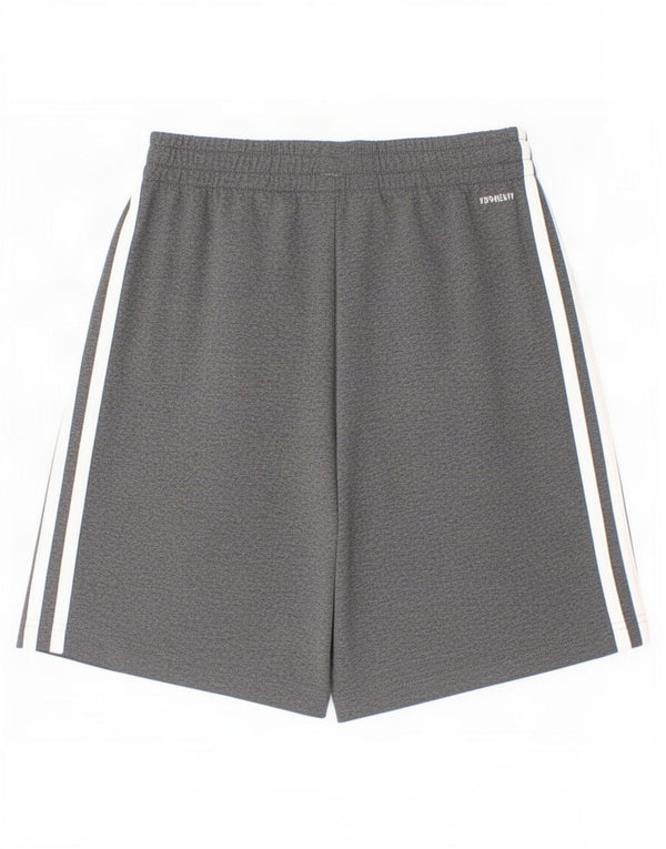 Adidas Boys Aeroready Sports Shorts 11-12 år Grå Flecked Polyester