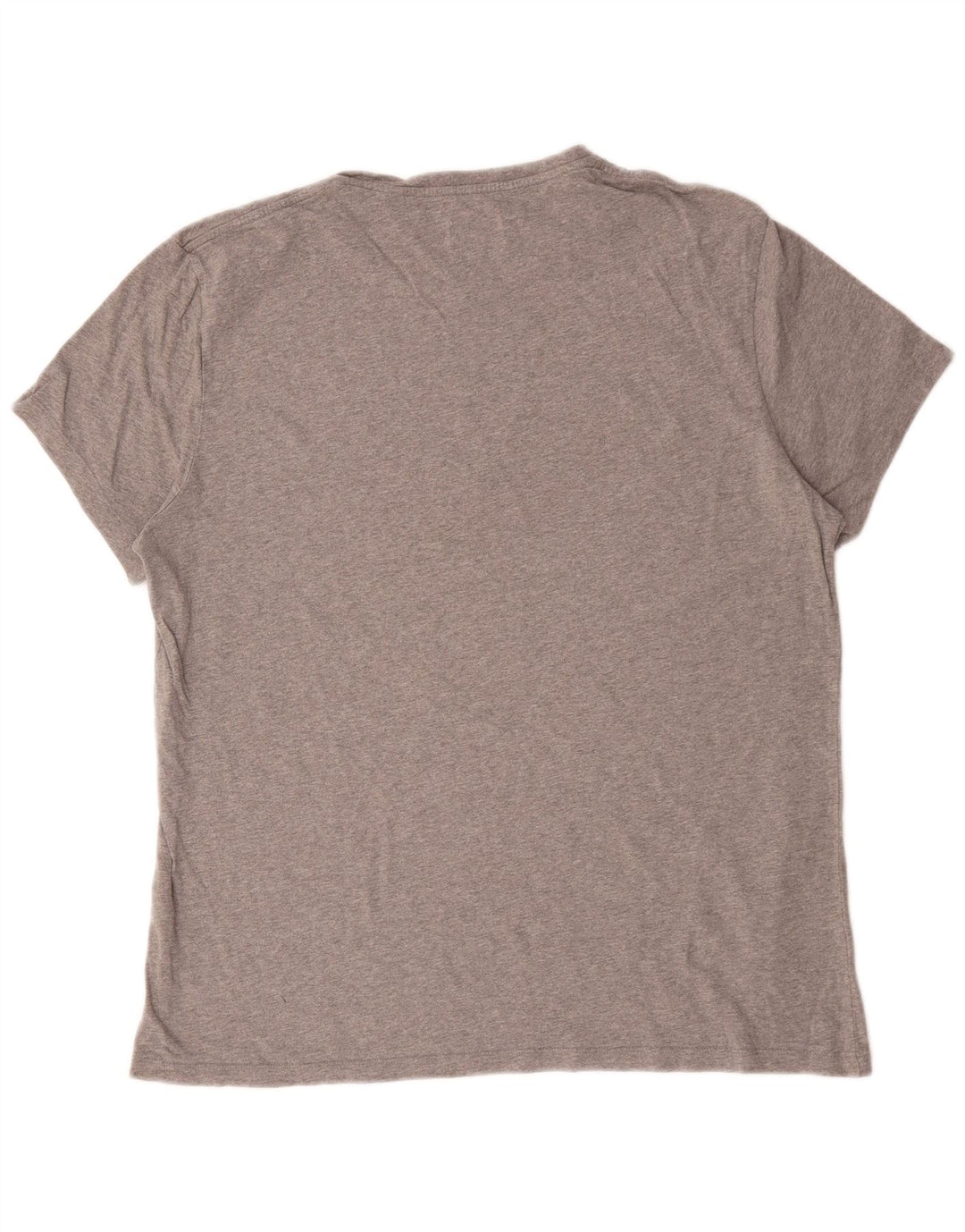 Jack Wills Herre Grafisk T-Shirt Top Stor Grå Bomuld