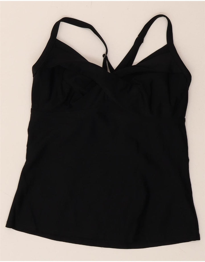 ATHLETA Womens Cami Top EU 36 Small Black Nylon Vintage Athleta and Second-Hand Athleta from Messina Hembry 