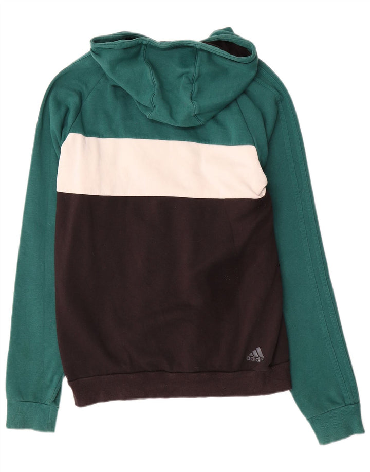 Adidas Grafisk hættetrøje til mænd Medium Flerfarvet Colourblock