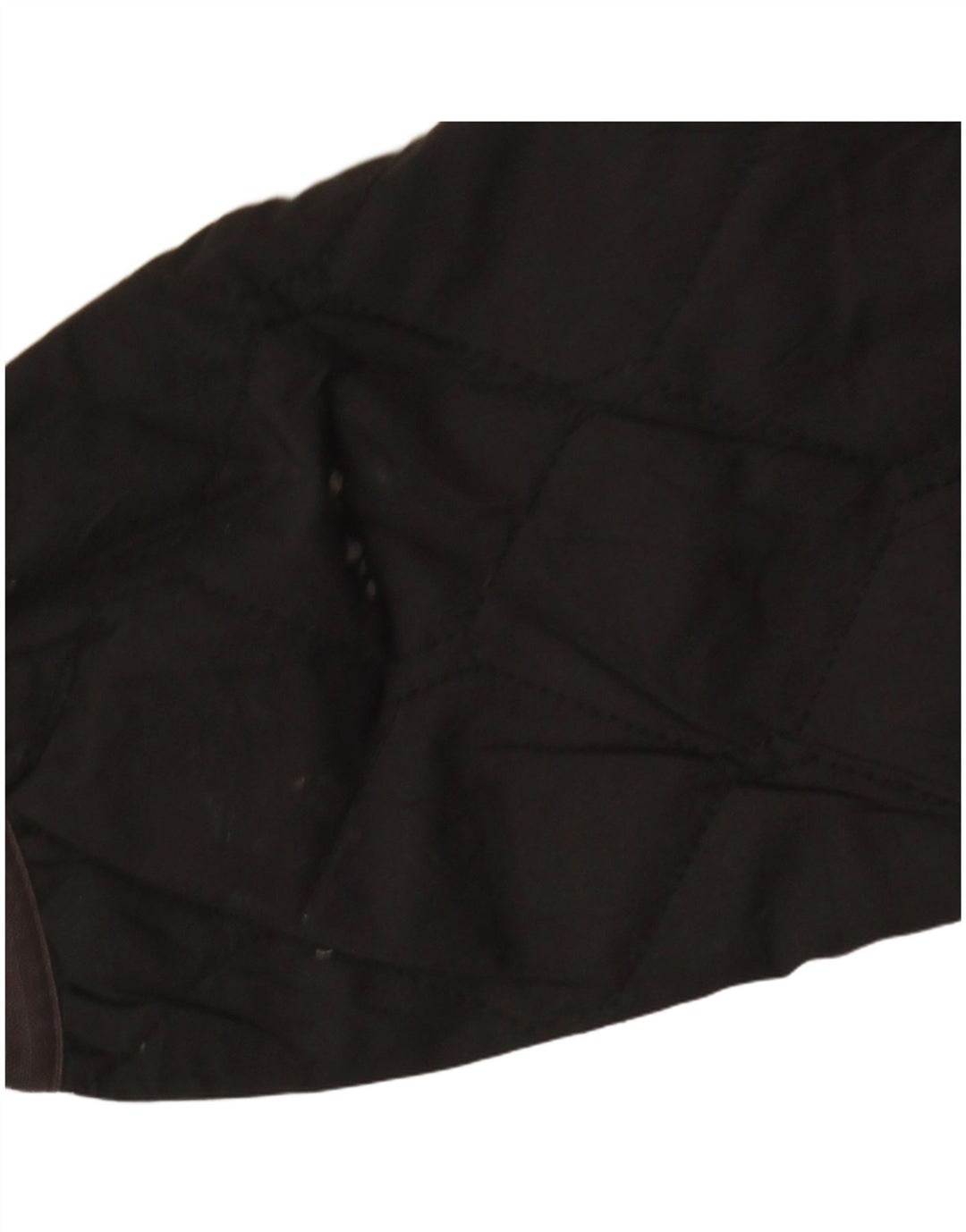 Eddie Bauer Dame Quiltet Jakke UK 16 Stor Sort Polyester