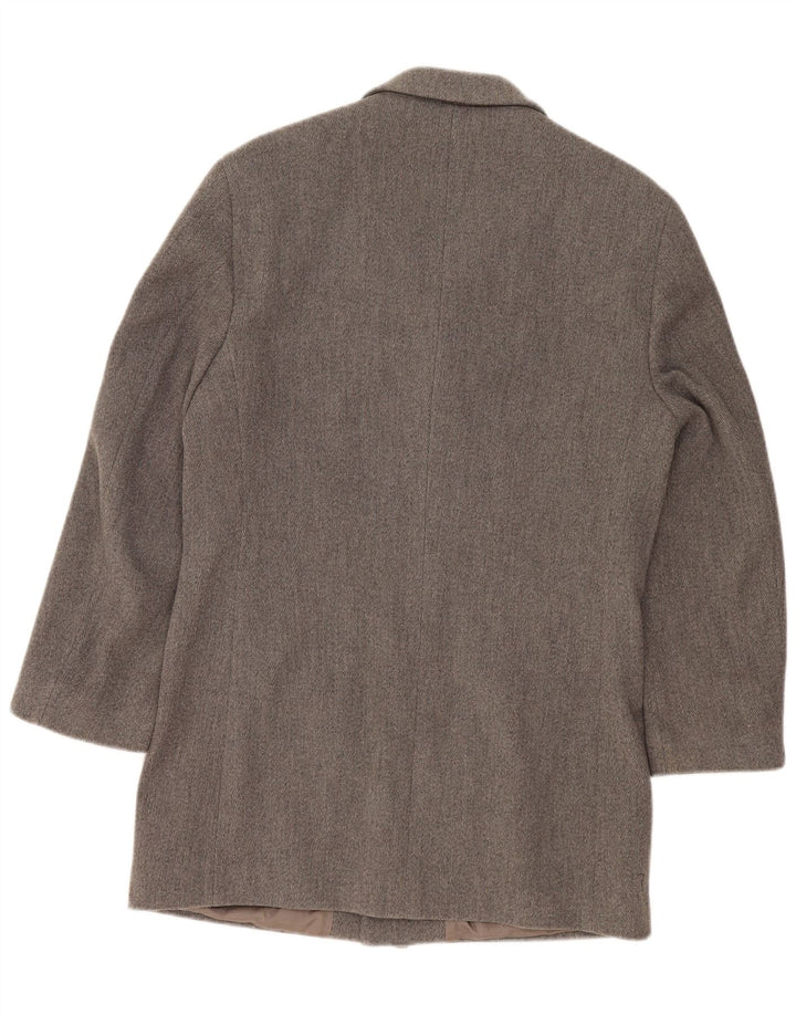 Hugo Boss Herre Overfrakke UK 38 Medium Grå