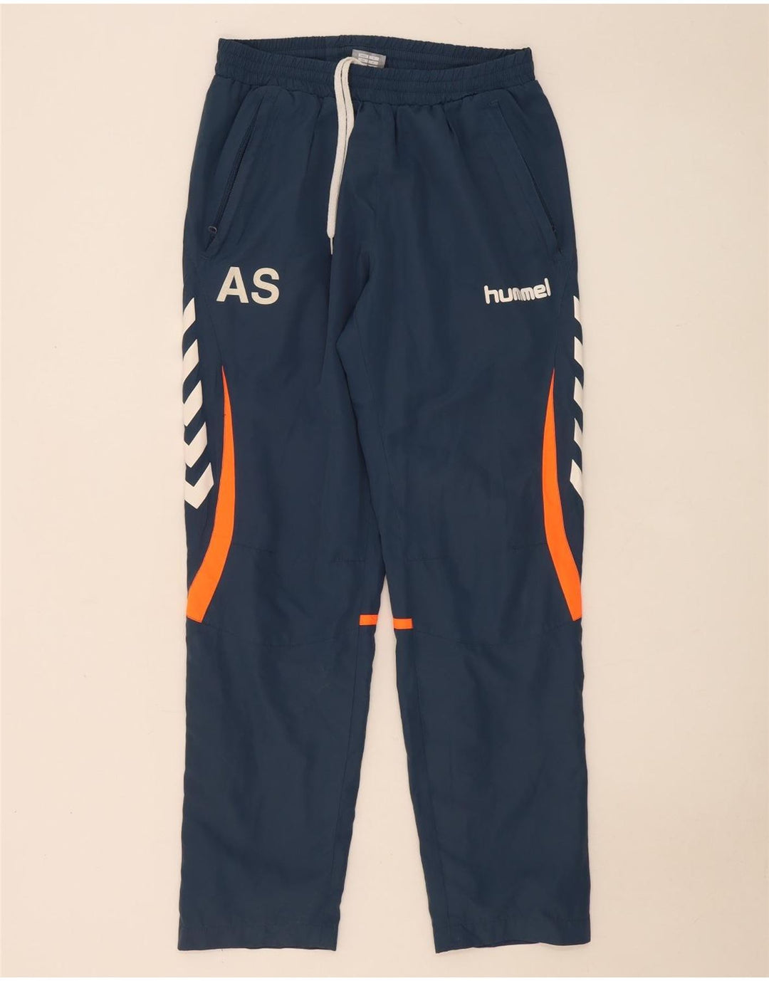 Hummel Herre grafisk træningsdragt Bukser Medium Navy Blue Colourblock