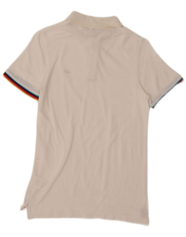 Sun68 Boys Polo Shirt 11-12 År Hvid Tencel