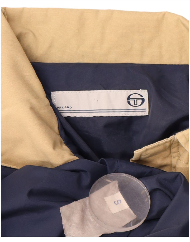 Sergio Tacchini Herre Windbreaker Jacket UK 36 Small Beige