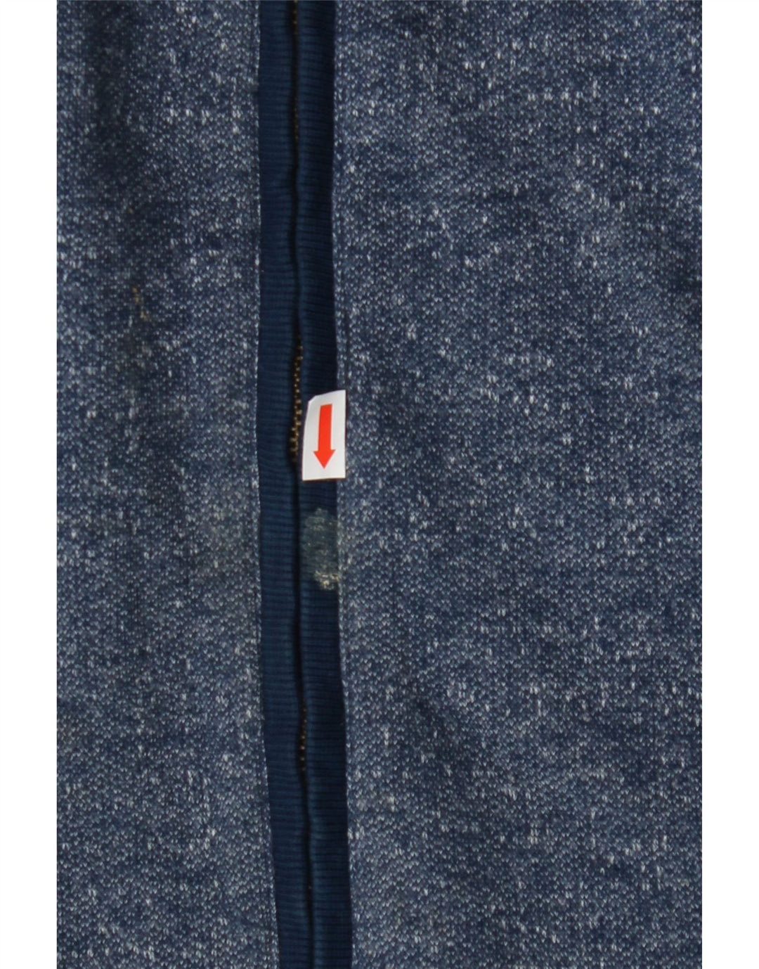 Jack & Jones Herre træningsdragt Top jakke Stor marineblå flækket bomuld