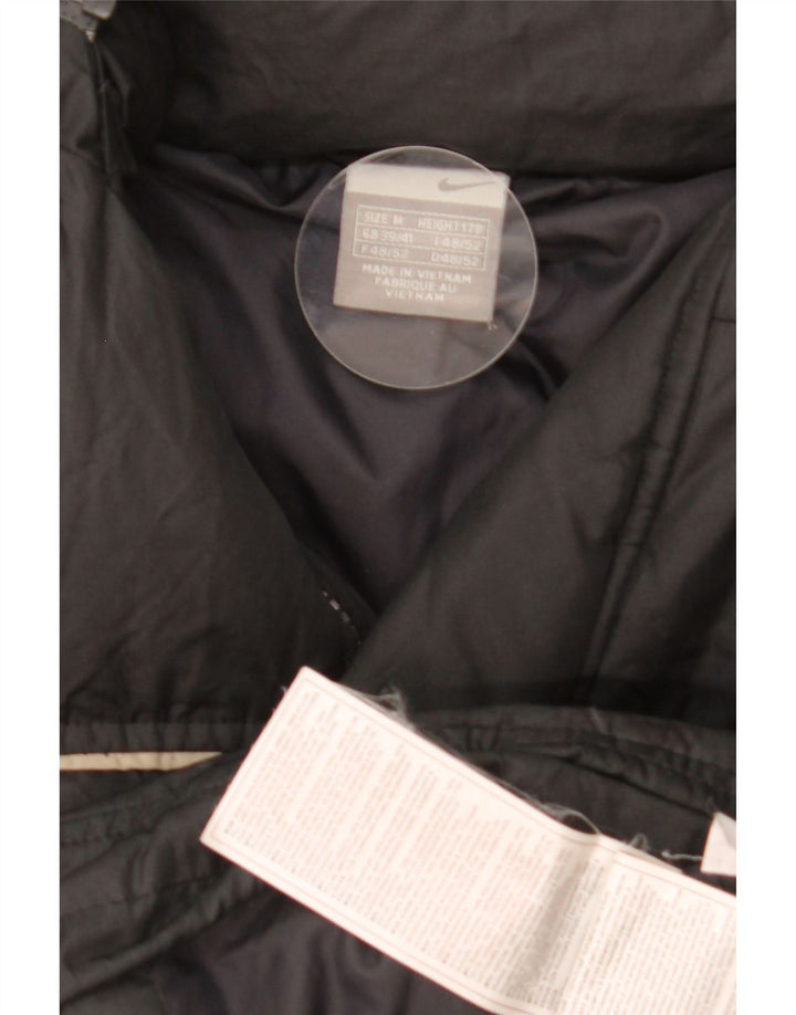 Nike Polstret jakke med hætte til mænd UK 38 Medium Black Polyester