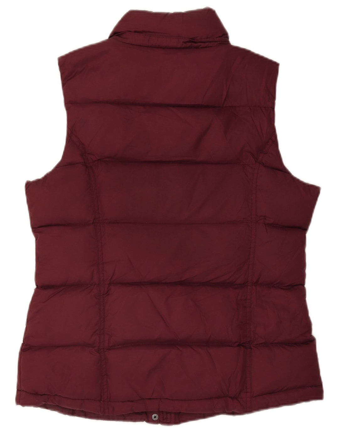 Besætningstøj Dame Polstret Gilet UK 12 Medium Maroon Polyester