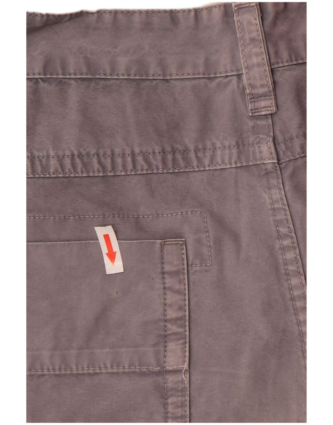 Murphy & Nye Herre Cargo Shorts W34 Large Grå Bomuld