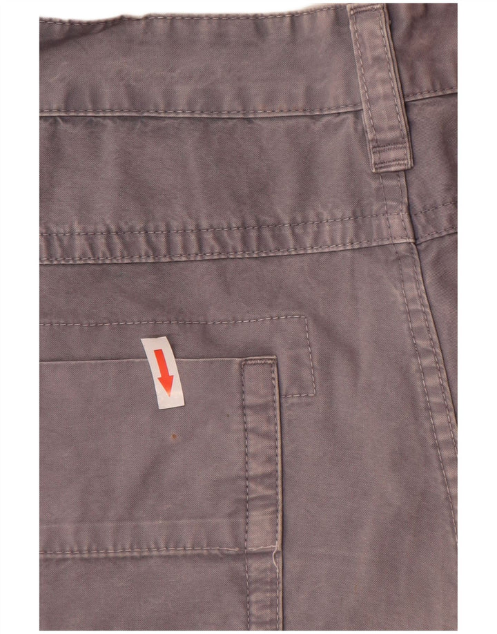 Murphy & Nye Herre Cargo Shorts W34 Large Grå Bomuld
