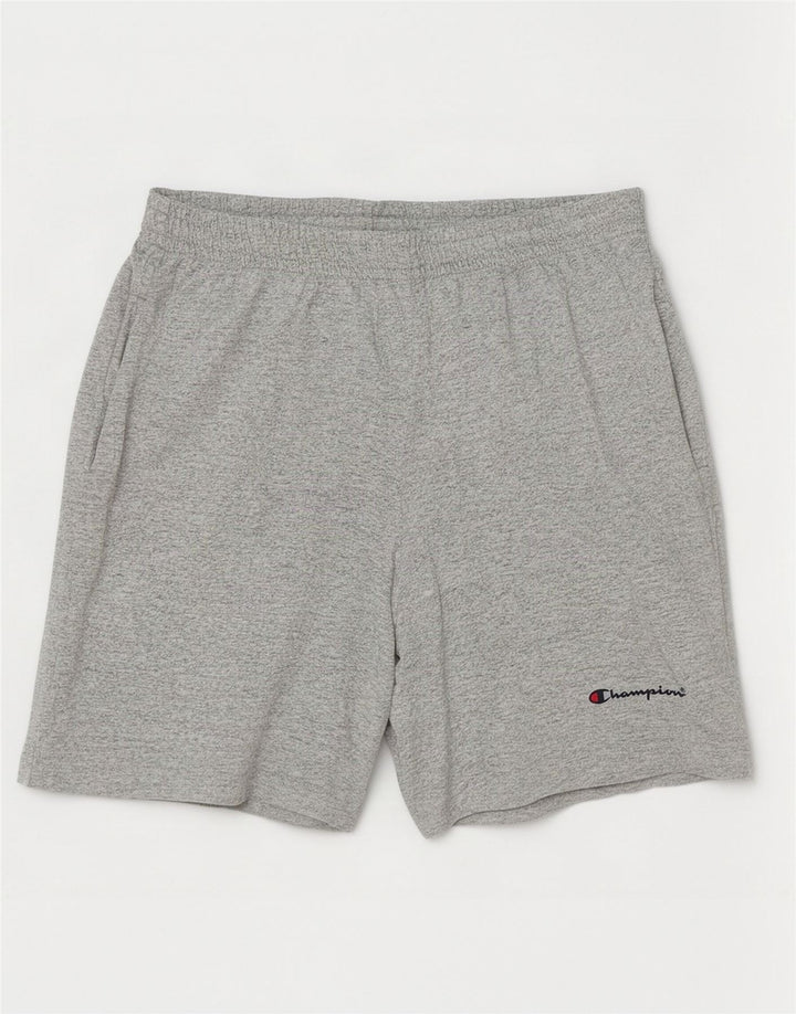 Champion Herre sportsshorts Medium Grey Flecked Bomuld