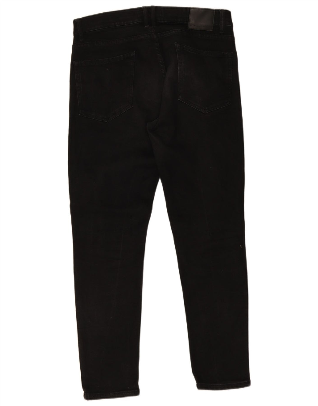 Zara Herre Slim Jeans EU 46 XL W36 L30 Sort
