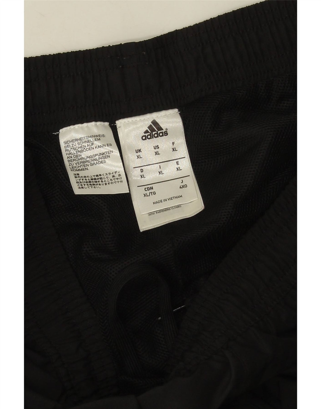 Adidas Træningsdragt til mænd Joggers XL Sort Polyester