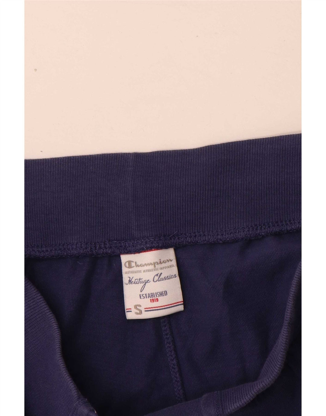 Champion Womens Heritage Classics Sportsshorts UK 10 Small Navy Blue