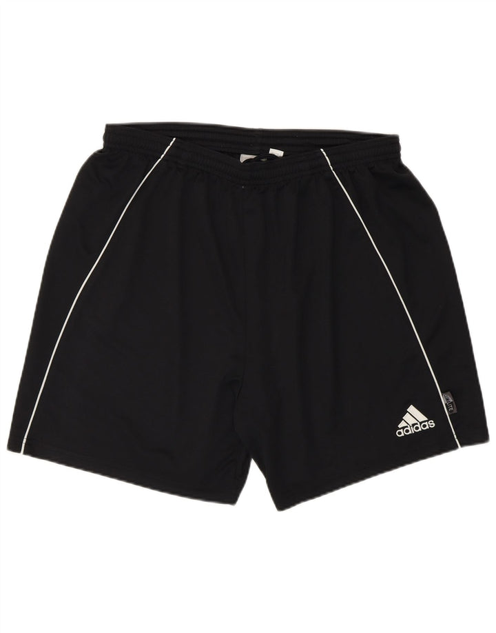 Adidas Herre Climalite Sportshorts Large Sort Polyester Sports