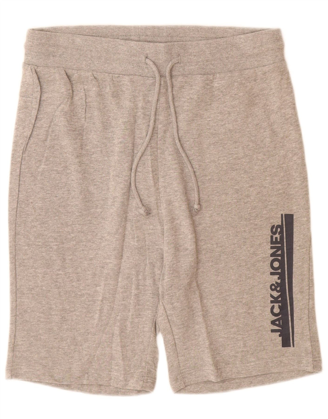 Jack & Jones Herre grafiske sportsshorts Små grå bomuld