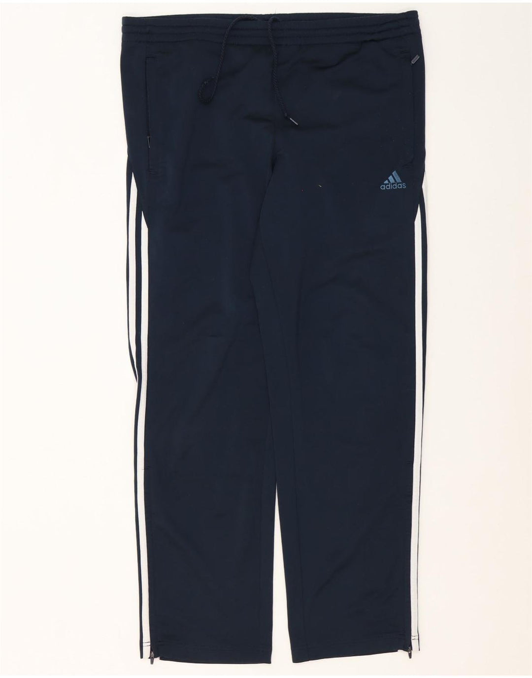 Adidas Træningsdragtsbukser til mænd UK 38/40 Medium Navy Blue Polyester