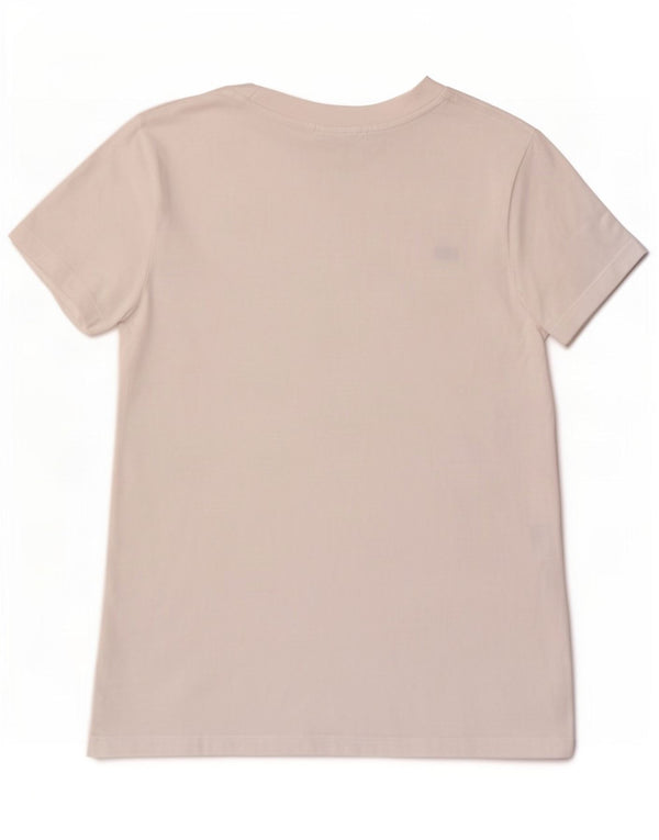 Levi's Dame T-Shirt Top UK 10 Small White