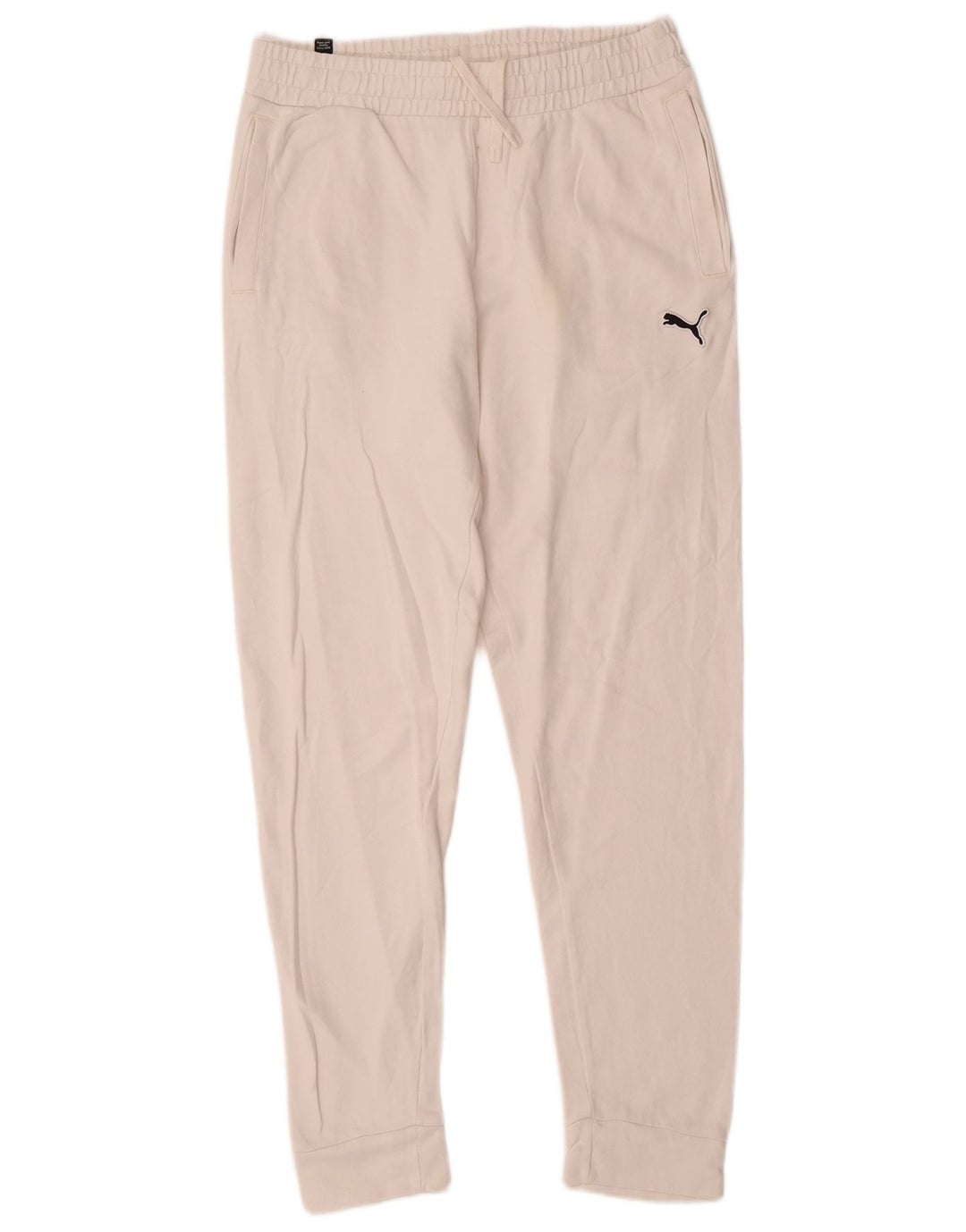 Puma træningsdragt til kvinder Joggers UK 14 Medium White Bomuld