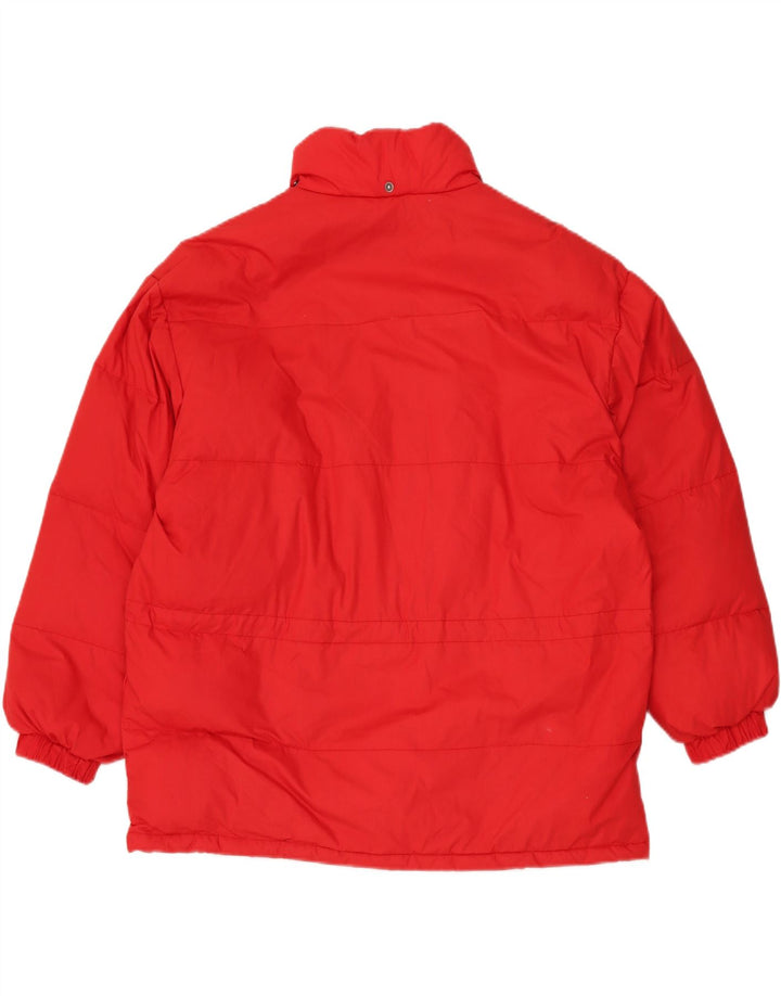 CIESSE PIUMINI Womens Oversized Padded Jacket IT 48 XL Red Polyester