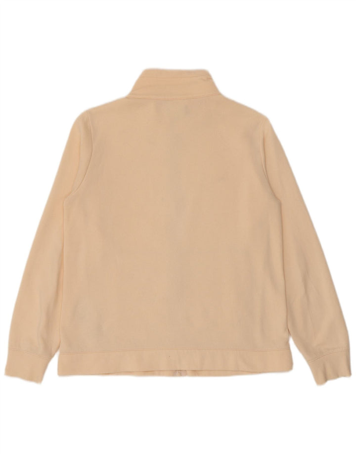 Champion Womens træningsdragt Topjakke UK 16 Stor Beige Bomuld