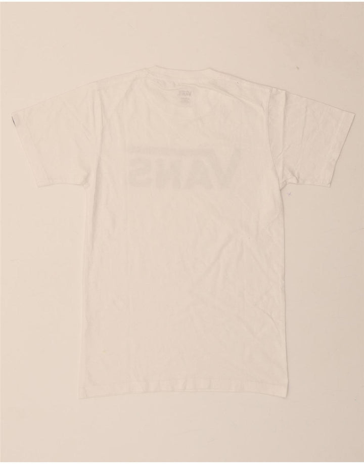 VANS Mens Graphic T-Shirt Top XS White Cotton Vintage Vans and Second-Hand Vans from Messina Hembry 