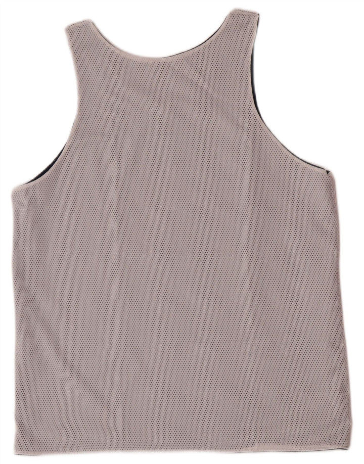 Nike Herre Vendbar Vest Top XL Navy Blue Polyester