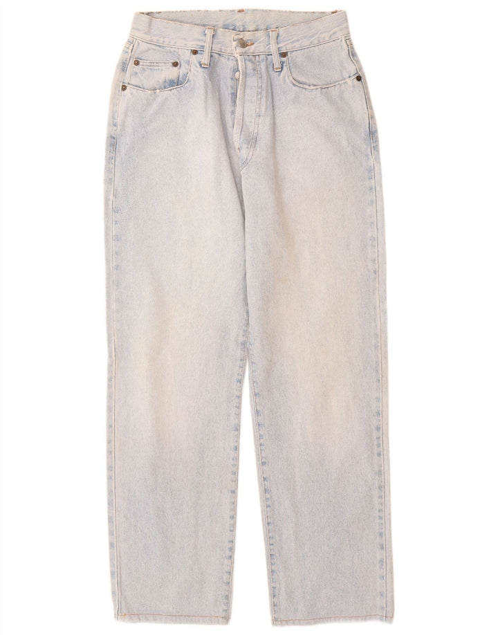 Replay Dame Straight Jeans W32 L30 Blå Bomuld