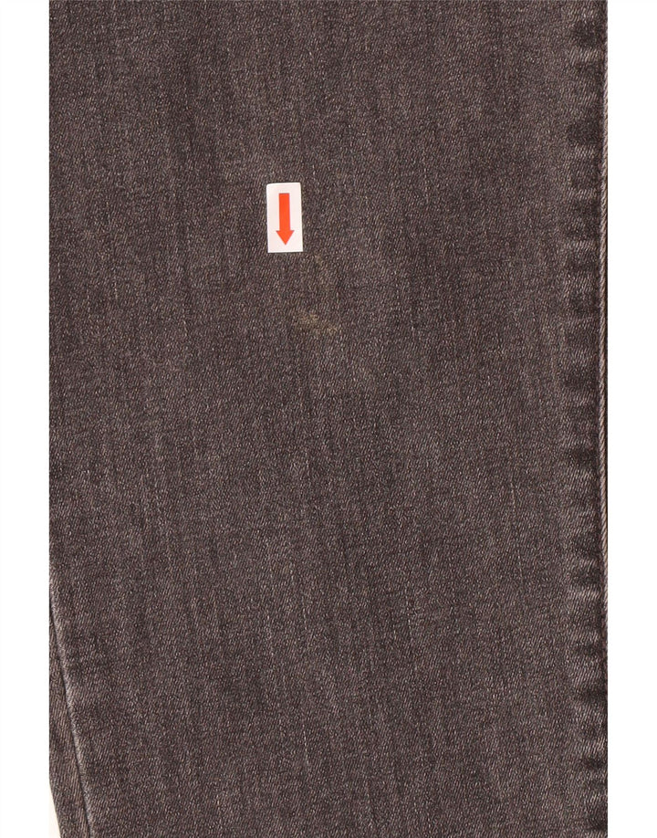 LEVI'S Kvinder Kæreste Slim Jeans W28 L27 Grå Bomuld