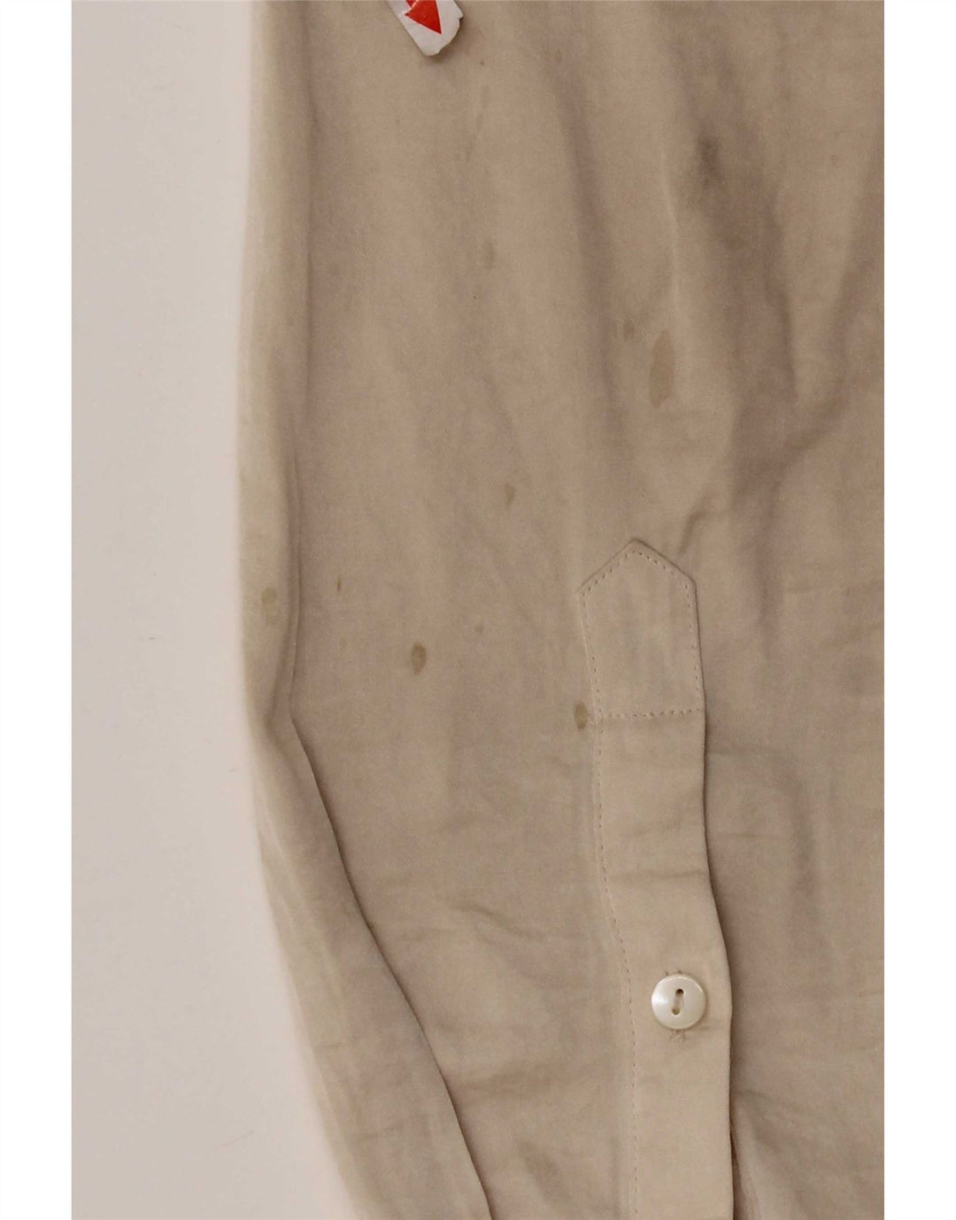 Jigsaw Dameskjorte UK 12 Medium Beige Polyester