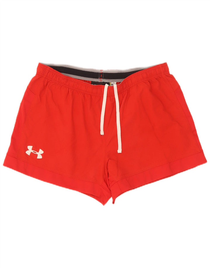 Under Armour Herre abstrakt mønster sportsshorts XL rød