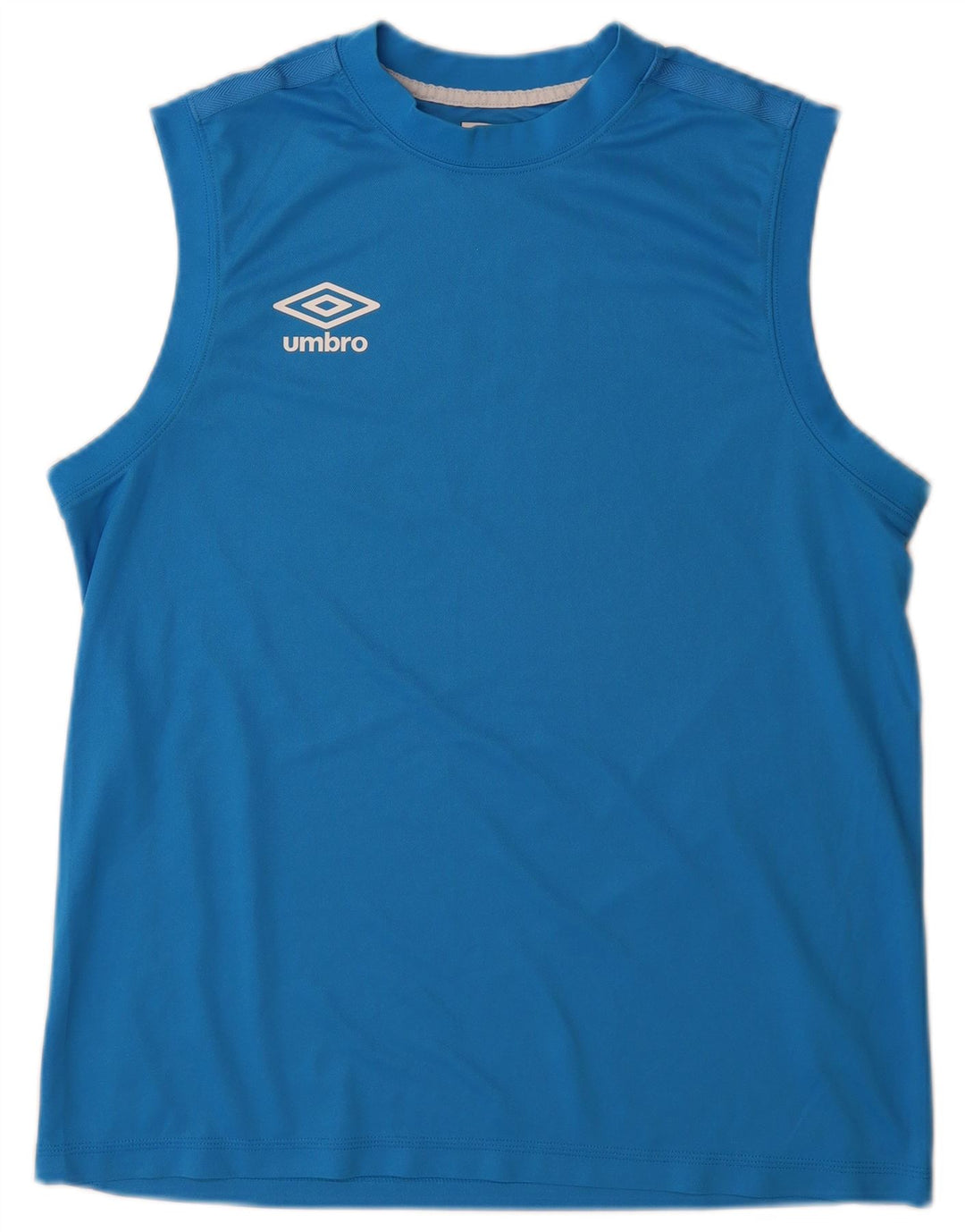 Umbro Herre Grafisk Vest Top Stor Blå Polyester