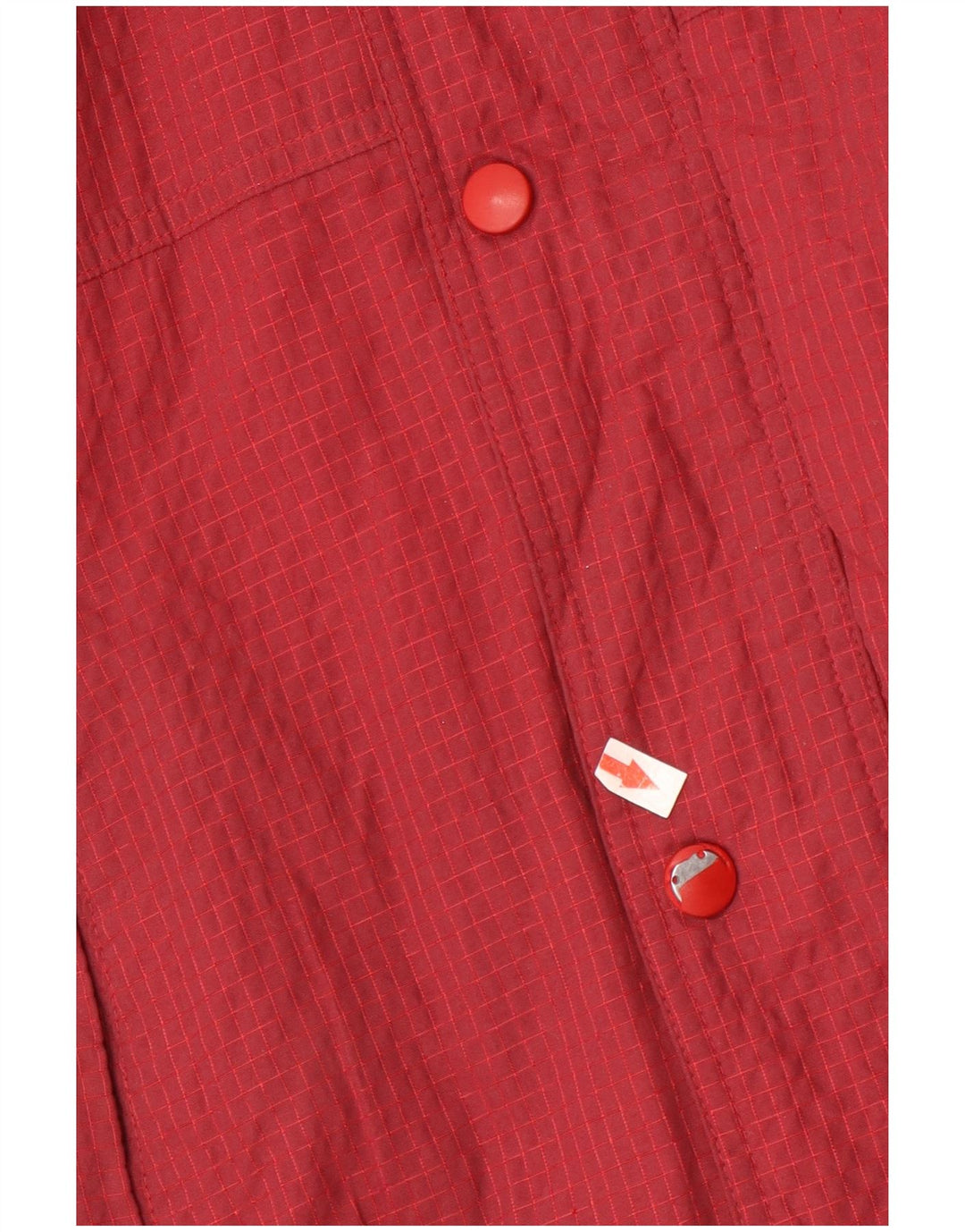 Nike Boys Windbreaker Jacket 12-13 år Large Burgundy ternet nylon