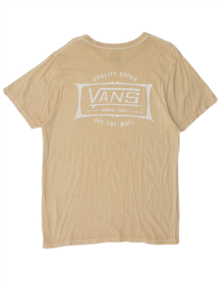 Vans Herre grafisk T-shirt Top Medium Beige