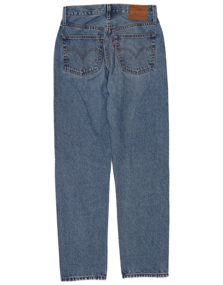 Levi's Dame 501 Straight Jeans W26 L29 Blå