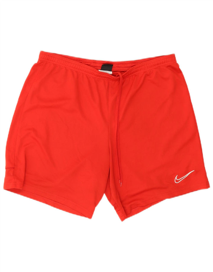 Nike Herre Dri Fit Sportshorts XL Rød Polyester