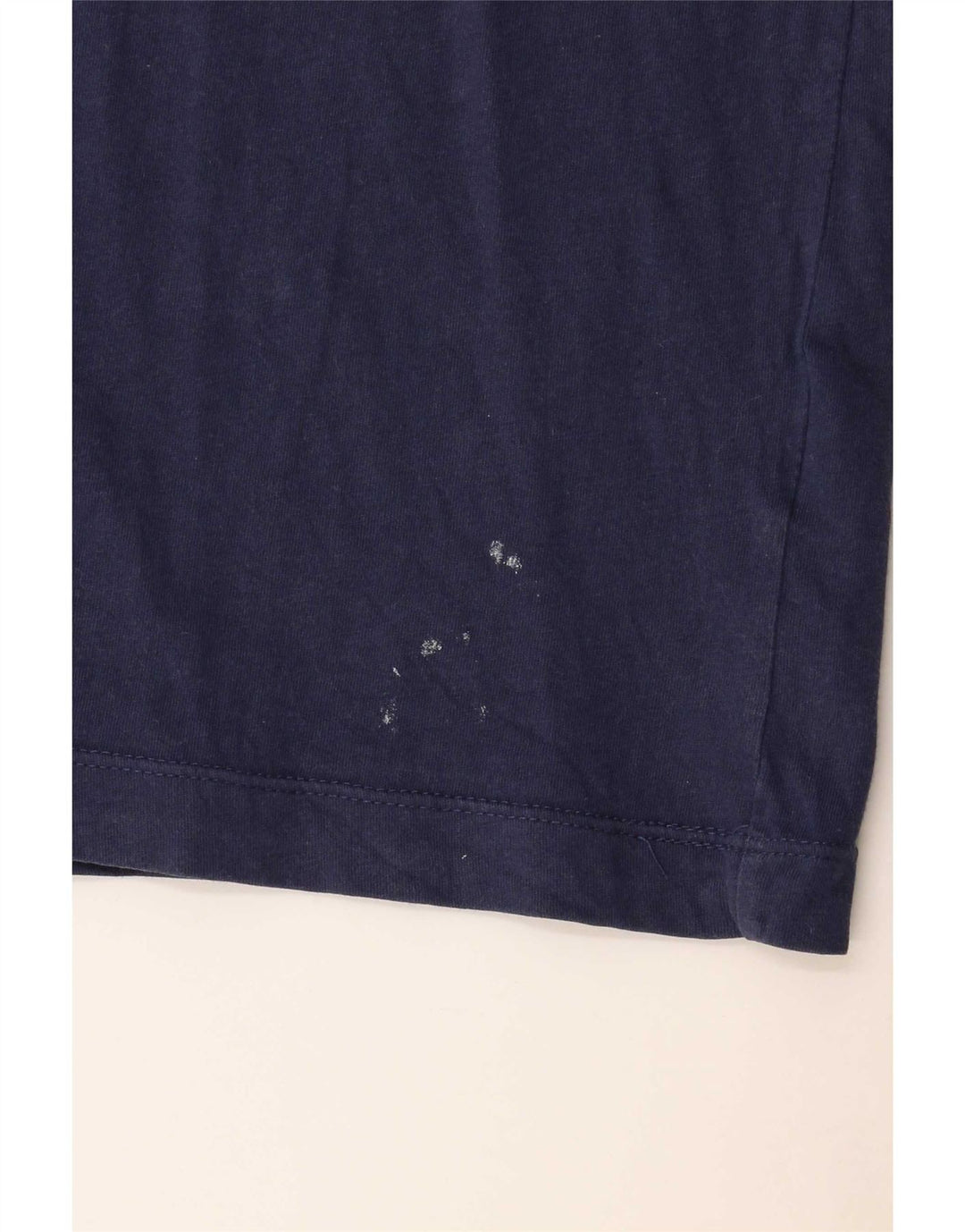 Nike Herre T-shirt Top Medium Marineblå Bomuld