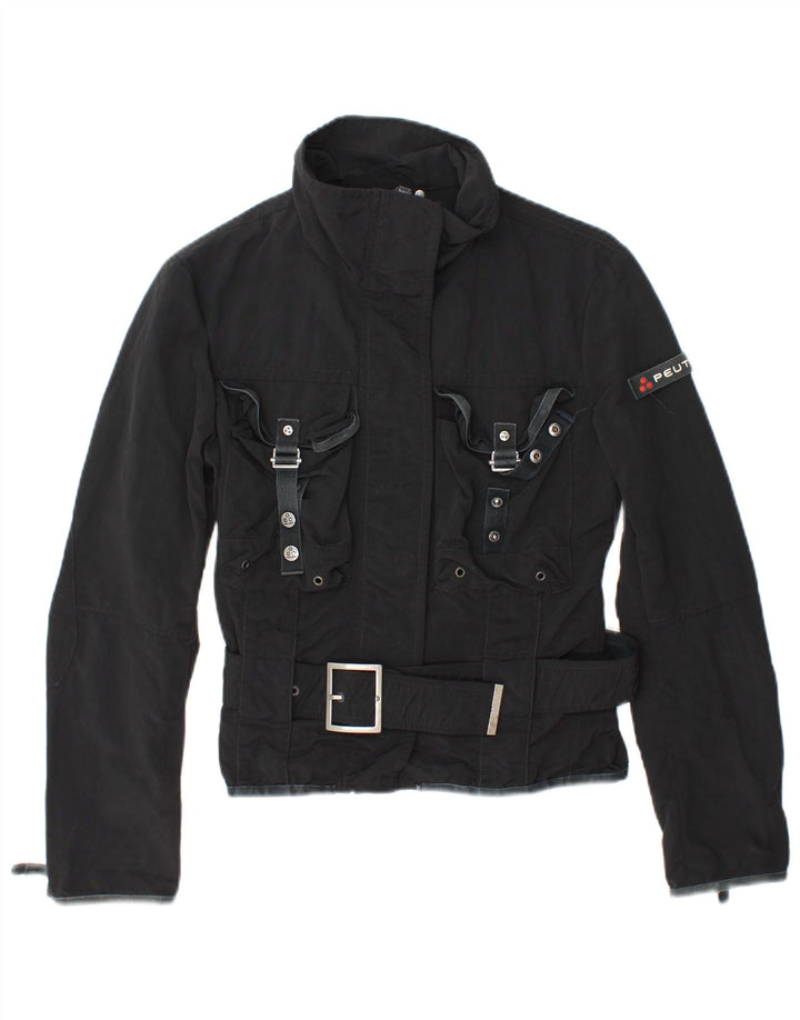 PEUTEREY Utility Jacket til kvinder IT 42 Medium Sort