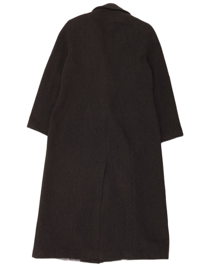 St. Bernard Dame Dobbeltradet Frakke UK 16 Stor Grå Uld