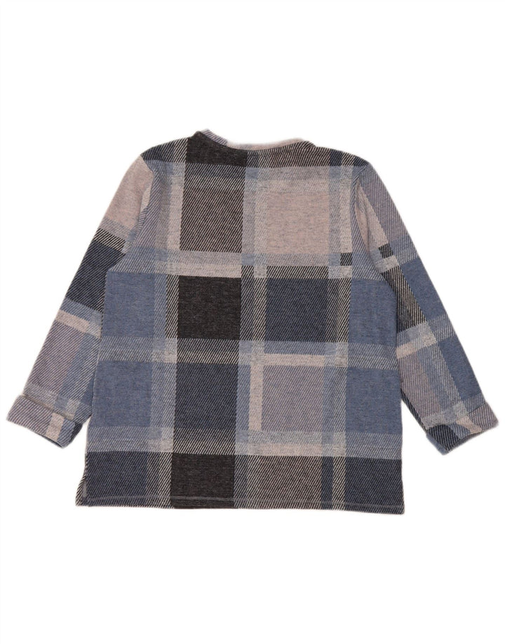 Marks & Spencer Dame Boat Neck Jumper Sweater UK 12 Medium Flerfarvet