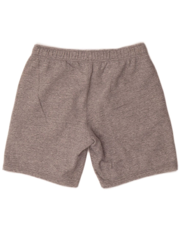 Champion Herre grafiske sportsshorts store grå flækkede