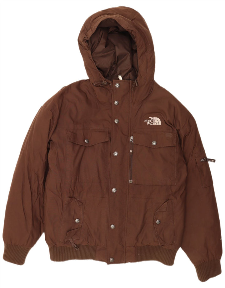 The North Face Herre Hooded Windbreaker Jacket UK 38 Medium Brun Nylon