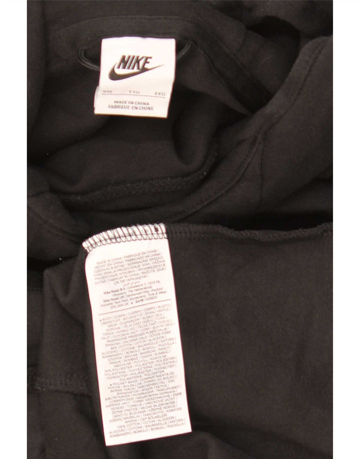 Nike hættetrøje til mænd 2XL sort bomuld