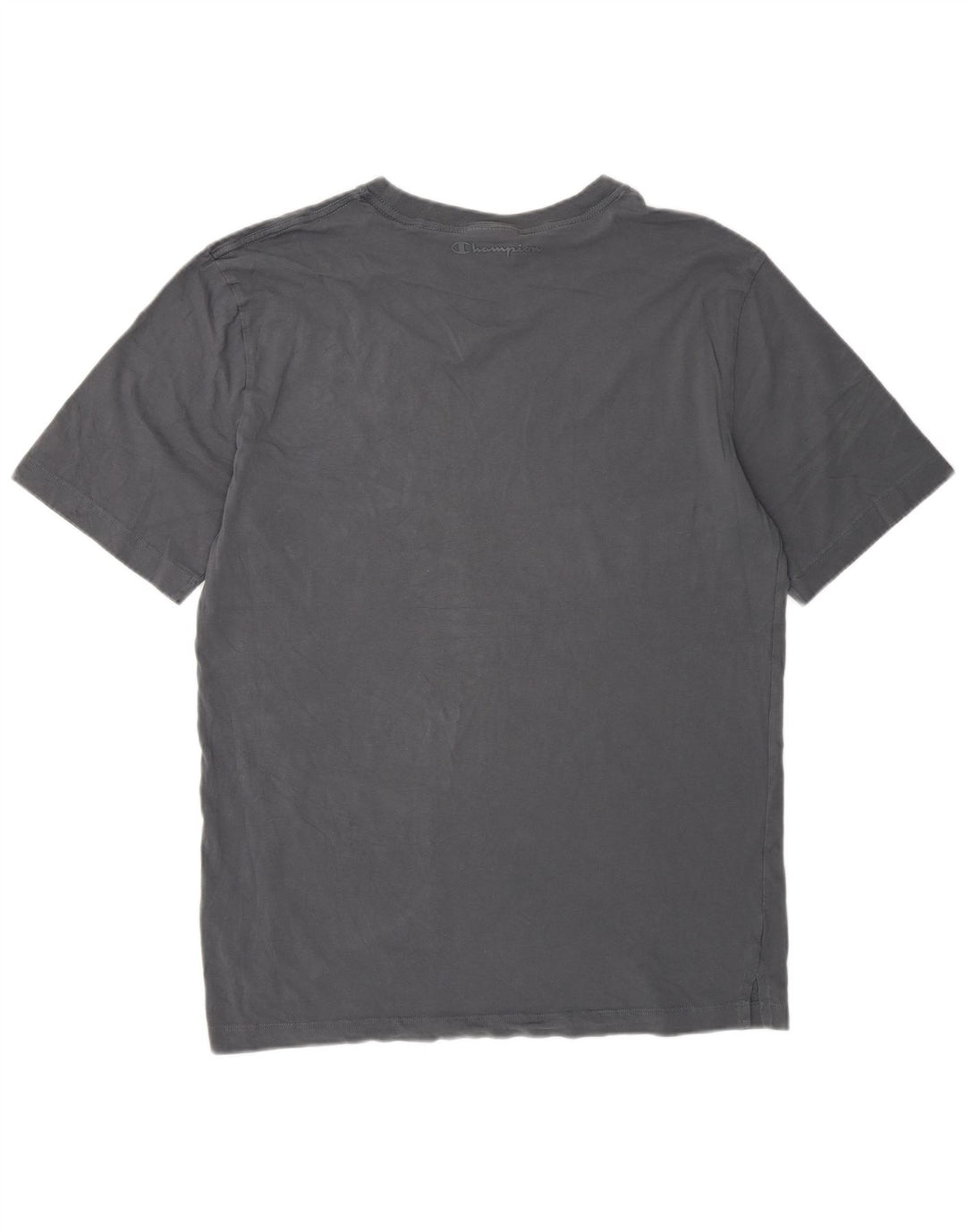 Champion Herre Regular T-Shirt Top Stor Grå Bomuld