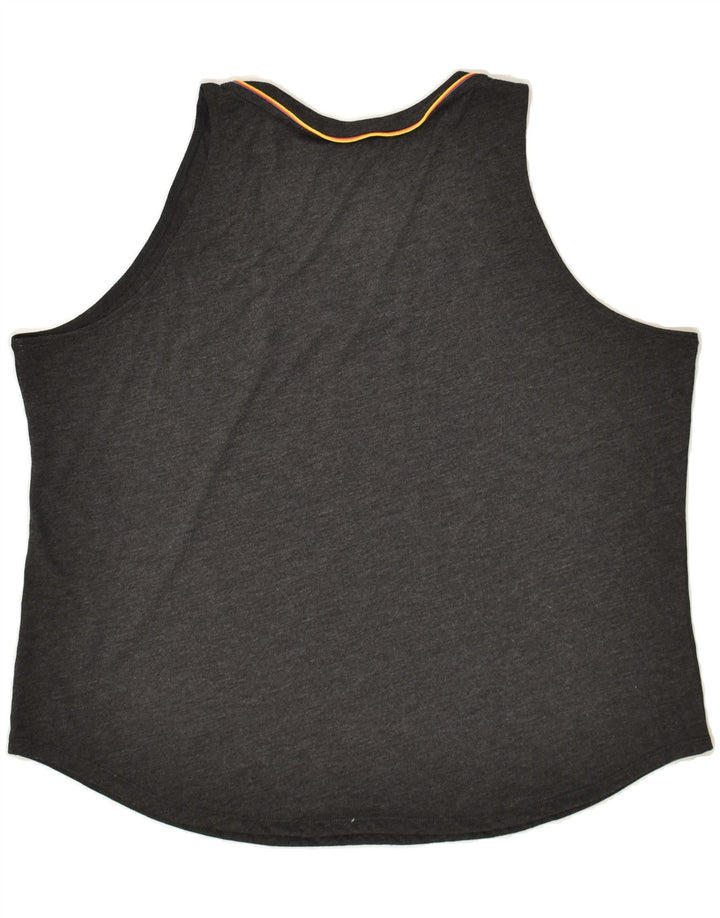 NIKE Womens Dri Fit Vest Top UK 18 XL Grey Flecked | Vintage Nike | Thrift | Second-Hand Nike | Used Clothing | Messina Hembry 