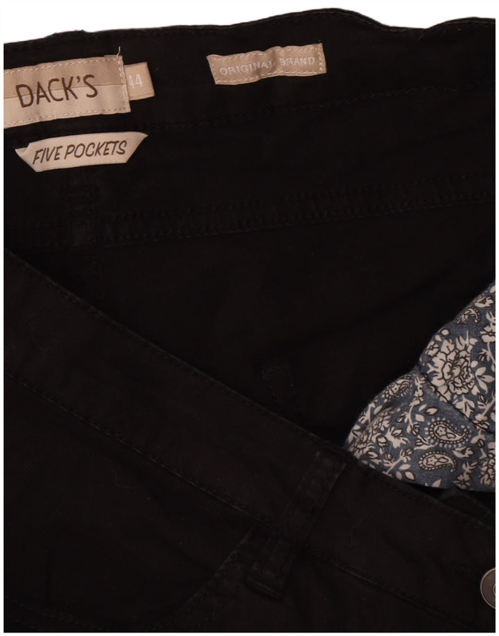 Dacks højtaljede afslappede shorts til kvinder IT 44 Medium W32 Sort bomuld